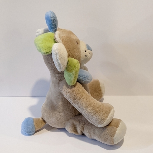 PICCOLO Bambino tan lion plush 13” - Picture 6 of 8